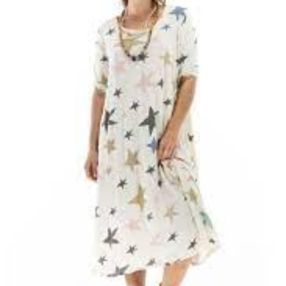 Magnolia Pearl Dylan Tee Dress in Clouseau
